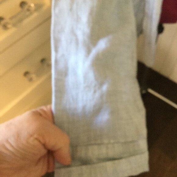 Michael Kors 100% linen button up long sleeve blouse size XXL like new condition - Picture 4 of 6